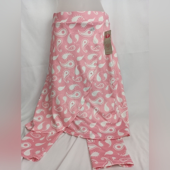 NWT SNOGA Pink Paisley Print Skirt (#1,342) - Picture 2 of 8